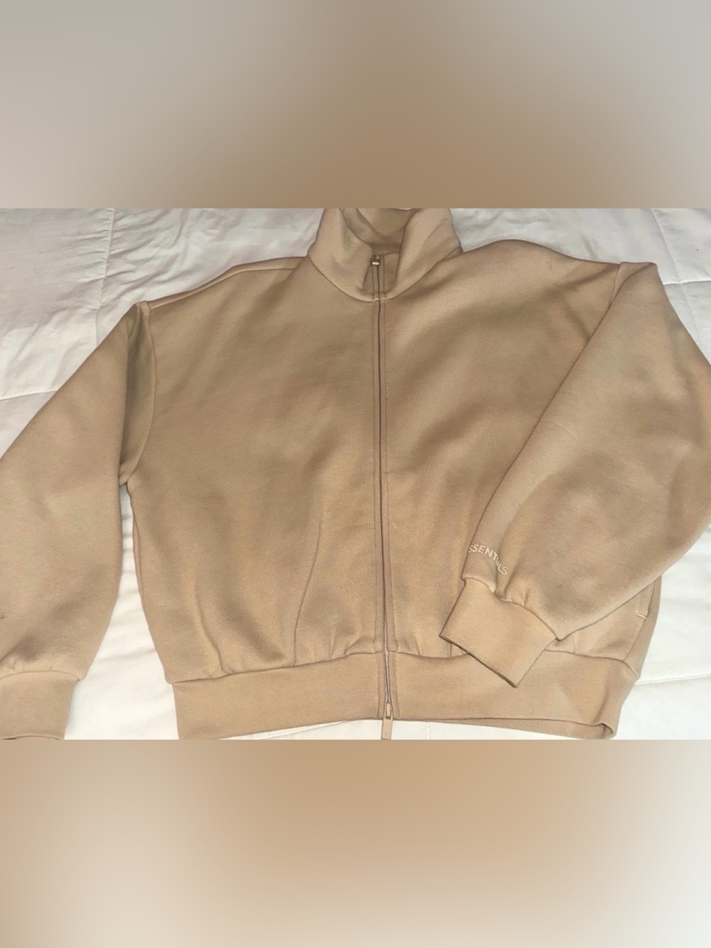 Essentials Full-Zip Fleece Sweater